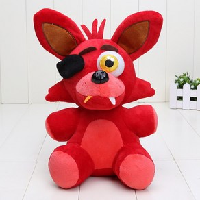 프레디의피자가게 인형 25cm fnaf 플러시 장난감 골든 프레디 Fazbea Mangle 보니 폭시 봉제 인형 장난감 자매 위치, foxy 25cm, 1개