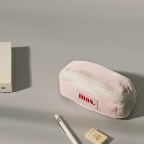 아트박스/마스마룰즈 180도 Hapoom pencil cosmetic pouch _ Baby pink