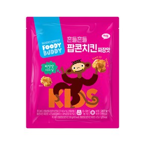 푸디버디 흔들흔들 팝콘치킨 짜장맛 207g