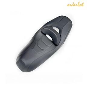 오더봇 XMAX300 컴포트 다운 시트 최신형 엑스맥스 로우 23년 이상, 블랙 라인, 1개