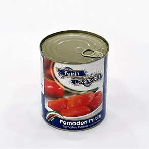 프라텔리롱고바디 포모도리 펠라티 토마토 홀 통조림 업소용, 6개, 800g