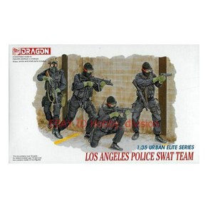 DR6502 1/35 LOS ANGELES POLICE SWAT TEAM, 1개