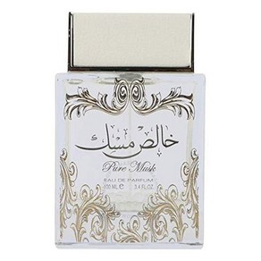 Lattafa 유니섹스 퓨어 머스크 오드퍼퓸 100ml 향수, 1개