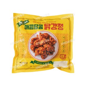 동해식품 매콤달콤 닭강정 600g, 일반포장 동절기만, 1개