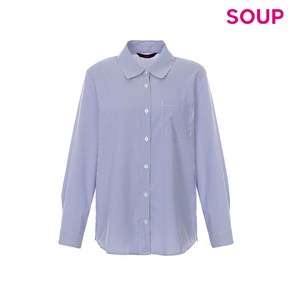 [SOUP] SOUP 아웃 포켓 백 포인트 셔츠 (SZ9LS33)