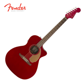 펜더 어쿠스틱 기타 NEWPORTER PLAYER 뉴포터 EQ 통기타 레드 FENDER, 1개