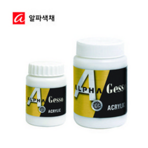 알파 젯소 250ml 500ml 아크릴물감 보조제