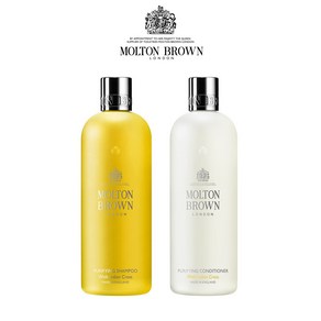 몰튼브라운 Molton Bown 인디안 크레스 퓨리파잉 샴푸 린스 300ml 독일직배송, 1세트