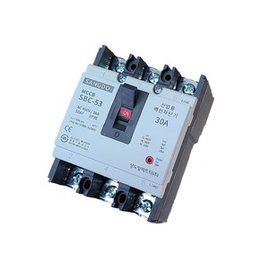 상도 산업용 배선차단기 SBC-53 3P 30A 5KA NFB, 1개