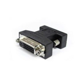 ML-R002 VGA/RGB To DVI-I M/F 연장 젠더 PC 모니터, 1개