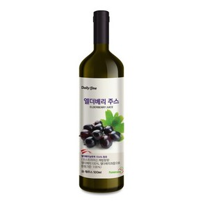 무가당 엘더베리 주스 500ml 1병, 없음, 1개, 0.5l