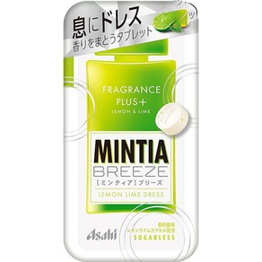 일본 민티아 브리즈 MINTIA BREEZE 레몬 라임 드레스 아사히 캔디 30정 8개세트 구강청결캔디, 1개