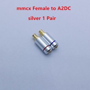 Mmcx 암-A2DC/ 0.78mm 2 핀 맞춤형 범용 소켓 mmcx 케이블 어댑터 개, 0 Smmcx to A2DC pai, 한개옵션1