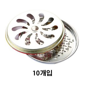 리싸이클 모기향 안전연소기 10p, 혼합색상