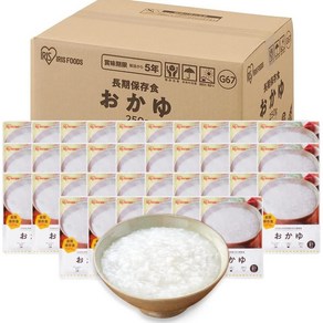 IO(O 일본직구 아이리스 오야마 죽 파우치 8.8온스(250g) x 36개입 이머전시식량 보존식량 장기보관(제조시) 5년, 사이즈, 250g, 36개