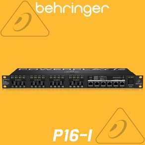 [공식인증점] 베링거 P16-I 디지털믹서 16CH 모니터 시스템 입력모듈 개별조절가능