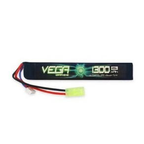 베가 그래핀 서바이벌 전동건 2셀 7.4V 1300mAh 25C LIPO 배터리, 미니타미야(기본), 1개