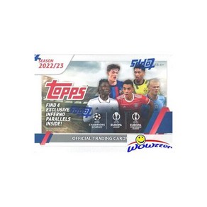 202223 Topps UEFA Club Competitions 독점 블래스터 박스 INFERNO PARALLELS, 1개