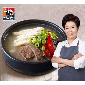 마음심은 [마음심은] 배윤자 푸짐한 특양곰탕 5팩(팩당 700g), 5개, 700g