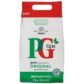 PG Tips 피지팁스 원 컵 홍차 티백 300팩 870g, 옵션1, 1개, 300개입