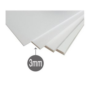 폼보드 600x900mm 두께3T(3mm) 5장