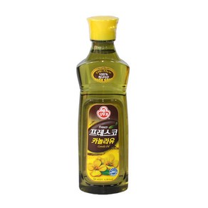 (무)오뚜기 프레스코카놀라유500ml, 500ml, 3개