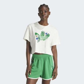 [아디다스 adidas] IS3870 플로럴 크롭 티 FLORAL CROP TEE