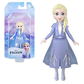 MATTEL 디즈니(Disney)/겨울왕국(Fozen) 엘사 (미니 인형1)【옷 갈아입히기 인형】 [3세~] HLW98, 1cm, 1개