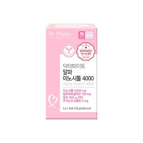 닥터파이토 알파이노시톨 4000 5g×30포 1박스 상큼한 레몬맛, 150g