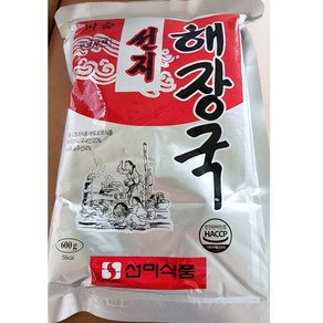 선미식품 선지해장국(선미 600g)X25 /대용량 /식자재 /식당용, 25개, 600g