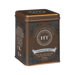 Haney & Sons 초콜릿 민트 20 차 향낭 1.4 oz (40 g) 2팩, 40g, 1개, 20개입