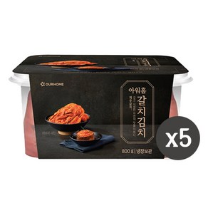 아워홈 국산 갈치김치 (트레이) 800g, 5개