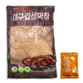 맛보고 대구 감성생막창500g+막창소스100g, 500g, 1개