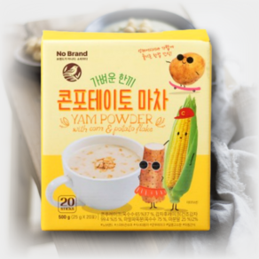 노브랜드 콘포테이토 마차, 500g, 20개입, 3개