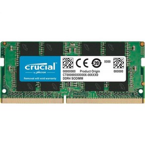 Cucial 램 노트북 메모리 8GB DDR4 266, 16GB