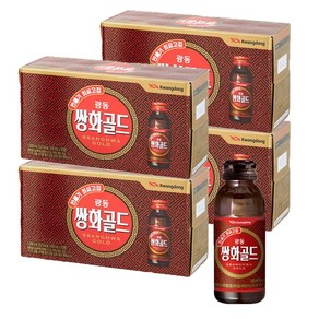 광동 쌍화골드, 4개, 100ml, 10개입, 0.1l