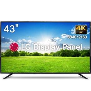 위드라이프 43인치 4K UHD TV 엘지정품패널 에너지1등급 고화질티비, 43UHD(상하좌우형), 방문설치, 벽걸이형, 109cm/43인치