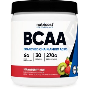 뉴트리코스트 BCAA 스트로베리 키위 맛, 261g, 1개