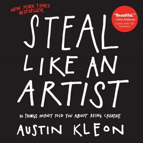 (영문도서) Steal Like an Atist: 10 Things Nobody Told You About Being Ceative, Wokman Pub Co