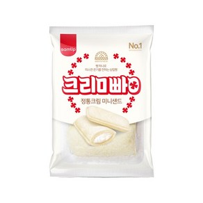 삼립 정통크림 미니샌드 8봉, 8개, 80g