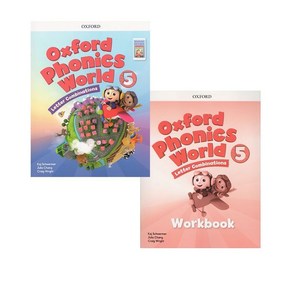 oxfod phonics wold 1~5 교재+웨크 옥스포드 파닉스 월드 옵션별 선택 구매, 5레벨교재+웨크