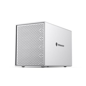 [RAID 기능]Yottamaste (5Bay) HDD 케이스 3.5 인치 Type-C 접속 USB3.1 GEN-1 SATAⅢ 외장 하드 디스크 케이스 RAID 케이스 알루미늄제 5대 탑재 가능 하드 드라이브 인클로저 실버[PS500RC3], 1개