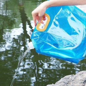 휴대용 20l기름통 접이식 물통 대형 야외 여행 캔 25 L 5 10L