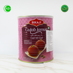 Bikaji Gulab Jamun Indian Sweets Taste of Tradition 비카지 굴랍 자문 인도 전통 디저트 달콤한 시럽에 담근 도넛 볼