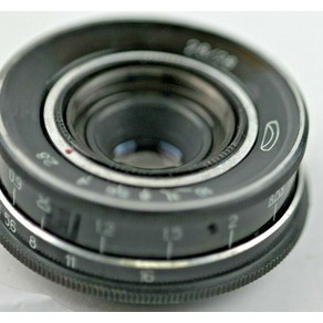 미국 판매자 INSTAR 69 28mm f2.8 빈티지 LEICA Mount m39 팬케이크 렌즈 캐논, 1개