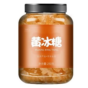 황빙탕 황얼음사탕 사탕수수 주이유통, 2개, 250g