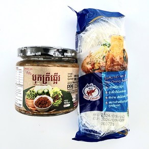 캄보디아 식품 소스 크러시 스모크 피쉬 소스 Cushed Smoked fish sauce 150g woldfood, 1개