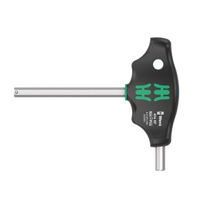 독일생산 (MADE IN GERMANY) WERA T핸들육각렌치(454 Hex-Plus HF), 4 x 100 mm, 1개