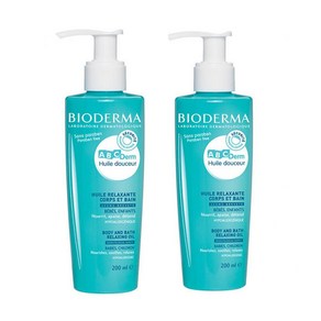 바이오더마 ABCDERM 윌 두쎄르 마사지 오일 200ml x2, 2개