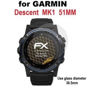 워치 스크린 보호대 Gamin Descent MK2 MK2S MK1 용 강화 유리 보호 필름 5 개, 03 Descent Mk1, 03 Descent Mk1